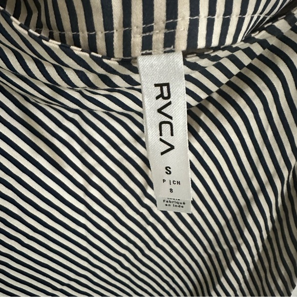 RVCA Black and White Maxi A-Line Skirt - Picture 3 of 3
